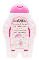 KIDS żel pod prysznic truskawkowe z aloesem 300 ml