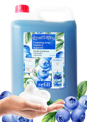 Foam hand soap with a blueberry scent 5L