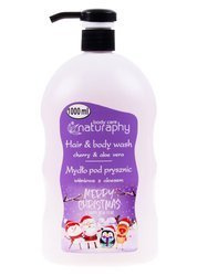 Christmas cherry shower soap with aloe vera 1L