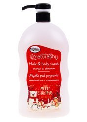 Christmas shower soap orange with cinnamon 1L