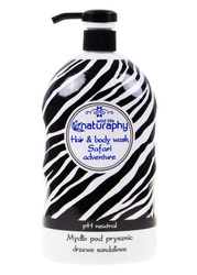Sandalwood shower soap with aloe extract, Zebra 1L