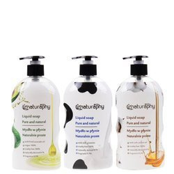 Zestaw mydeł naturalnych ECO 3x 650 ml