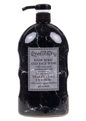 Gel for face, hair and hair with activated charcoal 1L
