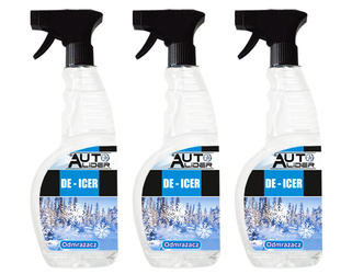 Set of 3x De-icer 650ml