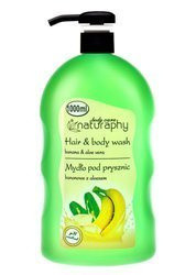 Banana shower soap with aloe vera 1L