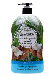 Żel pod prysznic owocowe, kokosowe z aloesem 1L