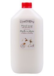 Mydło do rąk w płynie z olejkiem z bawełny Naturaphy 5L