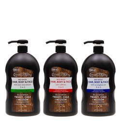 A set of 3-in-1 gels for men 3x 1L