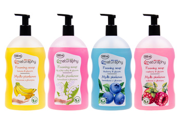 Set of foam hand soaps 4x 1L