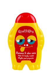 KIDS żel pod prysznic bananowe z aloesem 300 ml