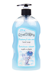 KIDS mydło do rąk w płynie borówkowe z aloesem 650 ml