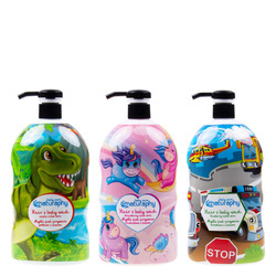 Zestaw żeli pod prysznic Cartoon 3x 1L