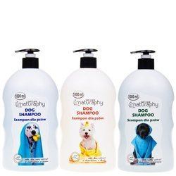 A set of shampoos for dogs 3x 1L